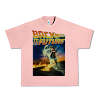 Salmon back to the future vintage Urban Heavy Tee - linhVisuals