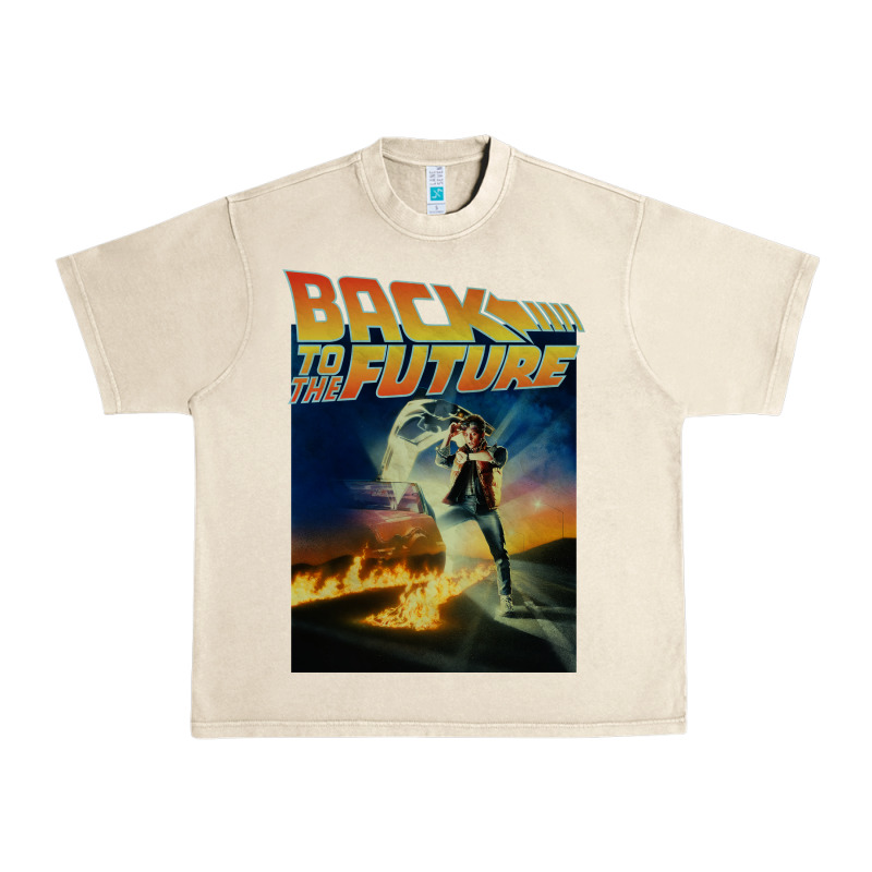 Back To The Future Vintage Urban Heavy Tee by linhVisuals | Teevron