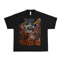Black Neil Peart cool Urban Heavy Tee - linhVisuals