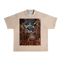 French Oak Neil Peart cool Urban Heavy Tee - linhVisuals