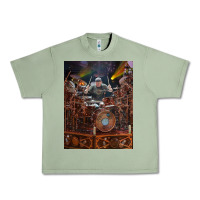 Oil Green Neil Peart cool Urban Heavy Tee - linhVisuals