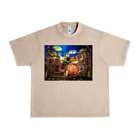 French Oak Neil Peart encore Urban Heavy Tee - linhVisuals