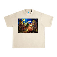 Sandshell Neil Peart encore Urban Heavy Tee - linhVisuals