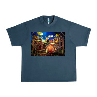 Midnight Navy Neil Peart encore Urban Heavy Tee - linhVisuals