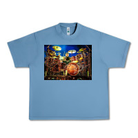 Pebble Blue Neil Peart encore Urban Heavy Tee - linhVisuals