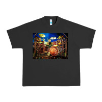 Pigment Black Neil Peart encore Urban Heavy Tee - linhVisuals