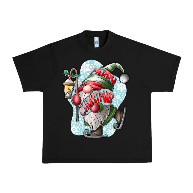 Merry Christmas Gnome Urban Heavy Tee by CowhideDigitalArt | Teevron