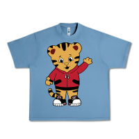 Pebble Blue daniel tigers neighborhood Urban Heavy Tee - linhVisuals
