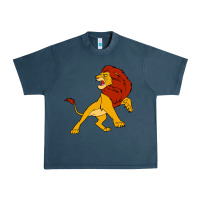 Midnight Navy mufasa the lion king Urban Heavy Tee - linhVisuals