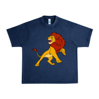 Navy mufasa the lion king Urban Heavy Tee - linhVisuals