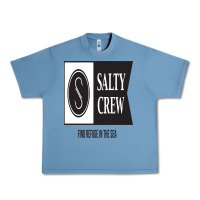 Pebble Blue salty crew Urban Heavy Tee - linhVisuals