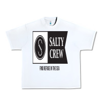 White salty crew Urban Heavy Tee - linhVisuals