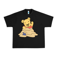 Black baby bear Urban Heavy Tee - linhVisuals