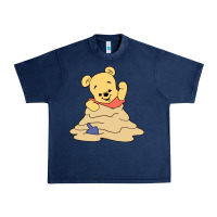Navy baby bear Urban Heavy Tee - linhVisuals
