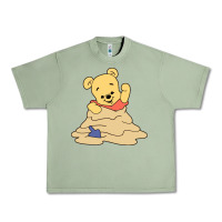 Oil Green baby bear Urban Heavy Tee - linhVisuals