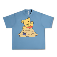 Pebble Blue baby bear Urban Heavy Tee - linhVisuals