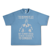 Pebble Blue schwarzenegger arnie Urban Heavy Tee - linhVisuals