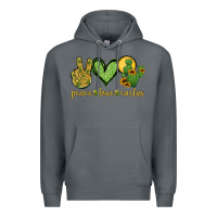 Rock peace love cactus Premium Hoodie - Jasminsmagicworld