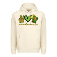 Sandshell peace love cactus Premium Hoodie - Jasminsmagicworld