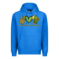 True Royal peace love cactus Premium Hoodie - Jasminsmagicworld