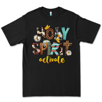 Black Holy Spirit Activate Premium Tee - FaDigitalArtStudio