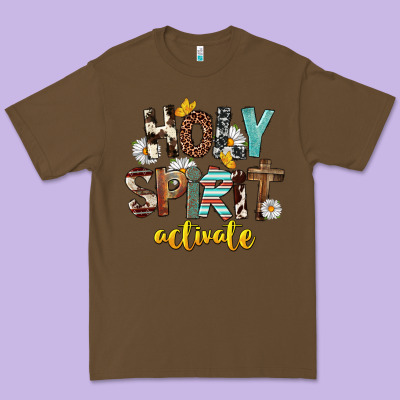 Holy Spirit Activate Premium Tee Designed By Fadigitalartstudio
