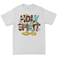 Dove Grey Holy Spirit Activate Premium Tee - FaDigitalArtStudio