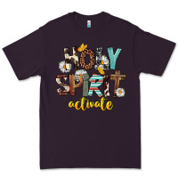 Plum Holy Spirit Activate Premium Tee - FaDigitalArtStudio