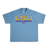 Pebble Blue lsu college of engineering  1890 Urban Heavy Tee - linhVisuals