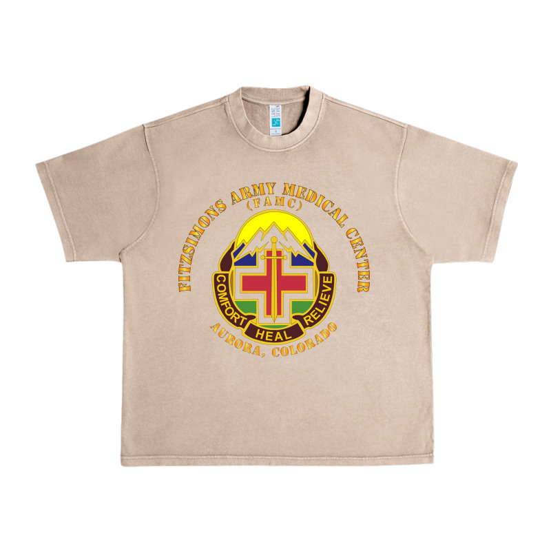 Fitzsimon Army Medical Center Urban Heavy Tee by linhVisuals | Teevron