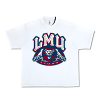 White lmu education Urban Heavy Tee - linhVisuals