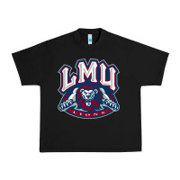 Black lmu education Urban Heavy Tee - linhVisuals