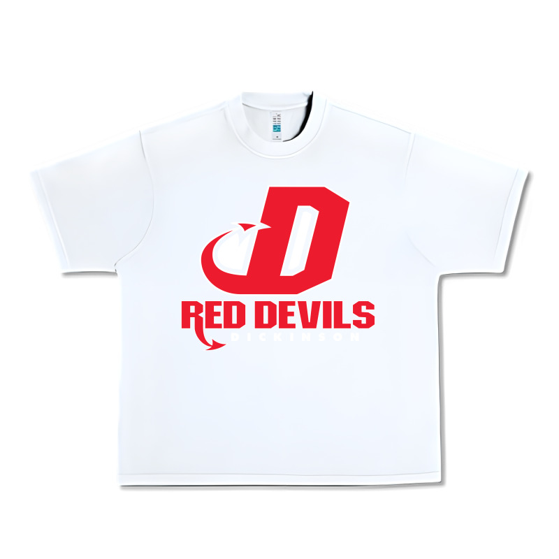 Red De Dickinson College Vectorized Urban Heavy Tee by linhVisuals | Teevron
