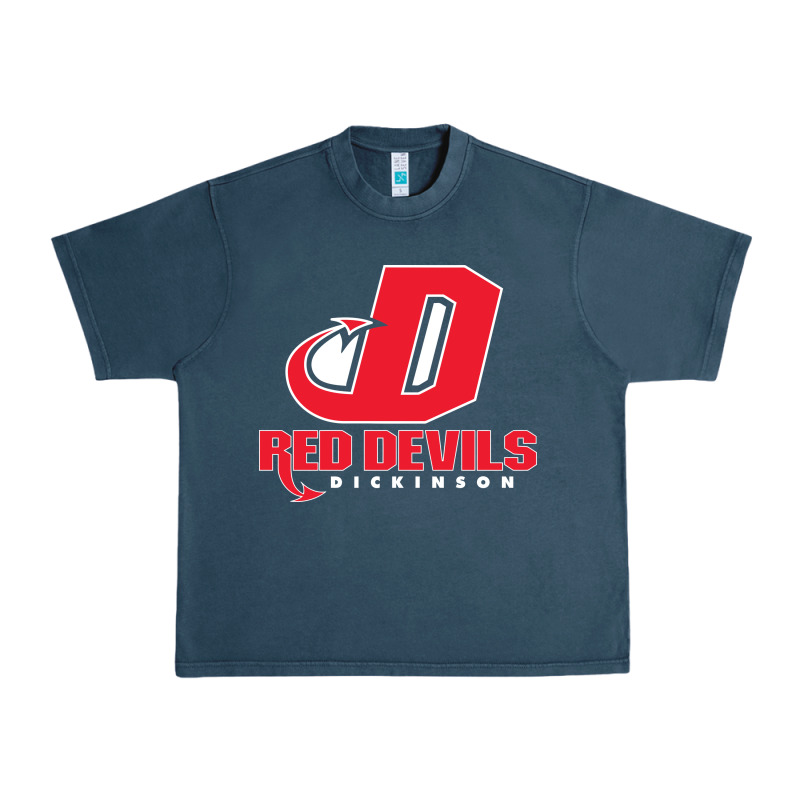 Red De Dickinson College Vectorized Urban Heavy Tee by linhVisuals | Teevron