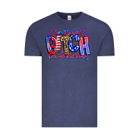 Vintage Denim boom bitch get out the way Vintage Tee - CowhideDigitalArt