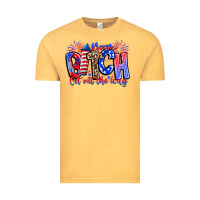 Vintage Mustard boom bitch get out the way Vintage Tee - CowhideDigitalArt