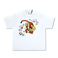 White calvin Urban Heavy Tee - linhVisuals
