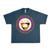 Midnight Navy college of the holy cross Urban Heavy Tee - linhVisuals
