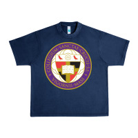 Navy college of the holy cross Urban Heavy Tee - linhVisuals