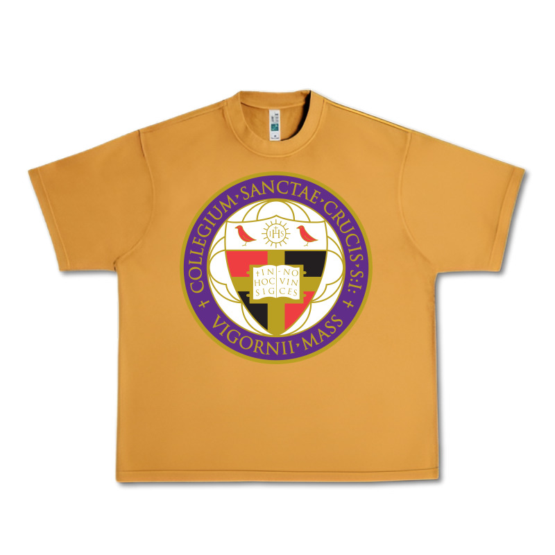 College Of The Holy Cross Urban Heavy Tee by linhVisuals | Teevron