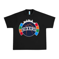 Black sixers basketball Urban Heavy Tee - linhVisuals