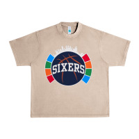 French Oak sixers basketball Urban Heavy Tee - linhVisuals