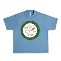 Pebble Blue george mason university Urban Heavy Tee - linhVisuals