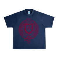 Navy f0rdham university Urban Heavy Tee - linhVisuals