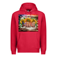 Cardinal patriotic mini  tumbler Premium Hoodie - BarkalooDesign