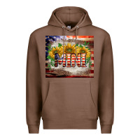 Chestnut patriotic mini  tumbler Premium Hoodie - BarkalooDesign