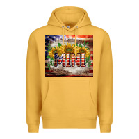 Mustard patriotic mini  tumbler Premium Hoodie - BarkalooDesign