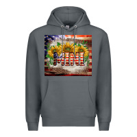 Rock patriotic mini  tumbler Premium Hoodie - BarkalooDesign