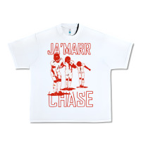 White ja'marr chase Urban Heavy Tee - linhVisuals