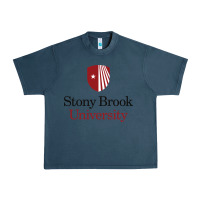 Midnight Navy stony brook university Urban Heavy Tee - linhVisuals